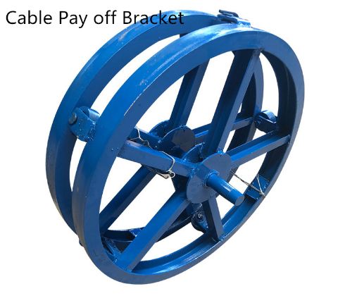 cable pay off bracket used for power laying cables